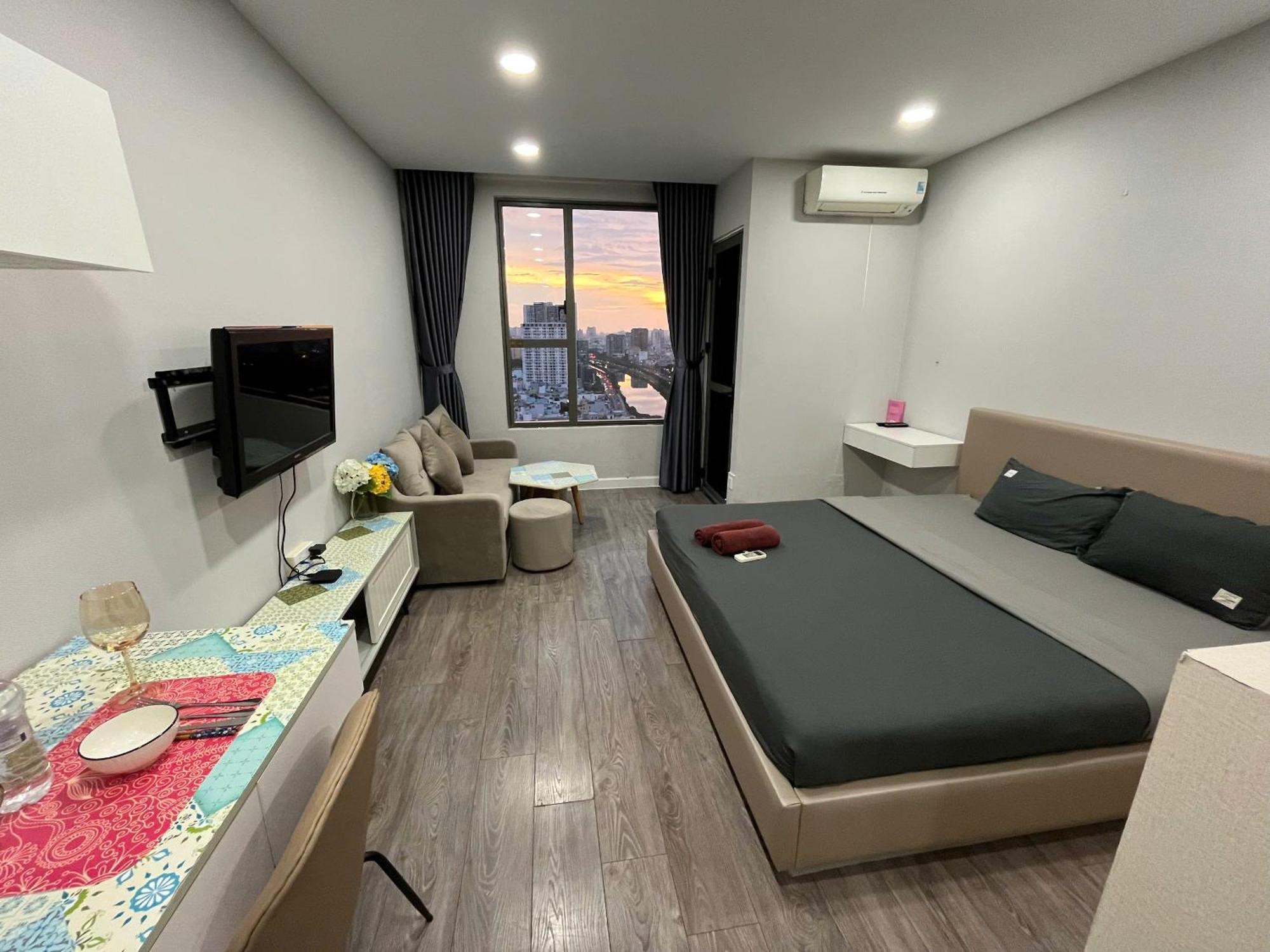 Oh, My Dear! Apartment - Rivergate โฮจิมินห์ซิตี้ ภายนอก รูปภาพ